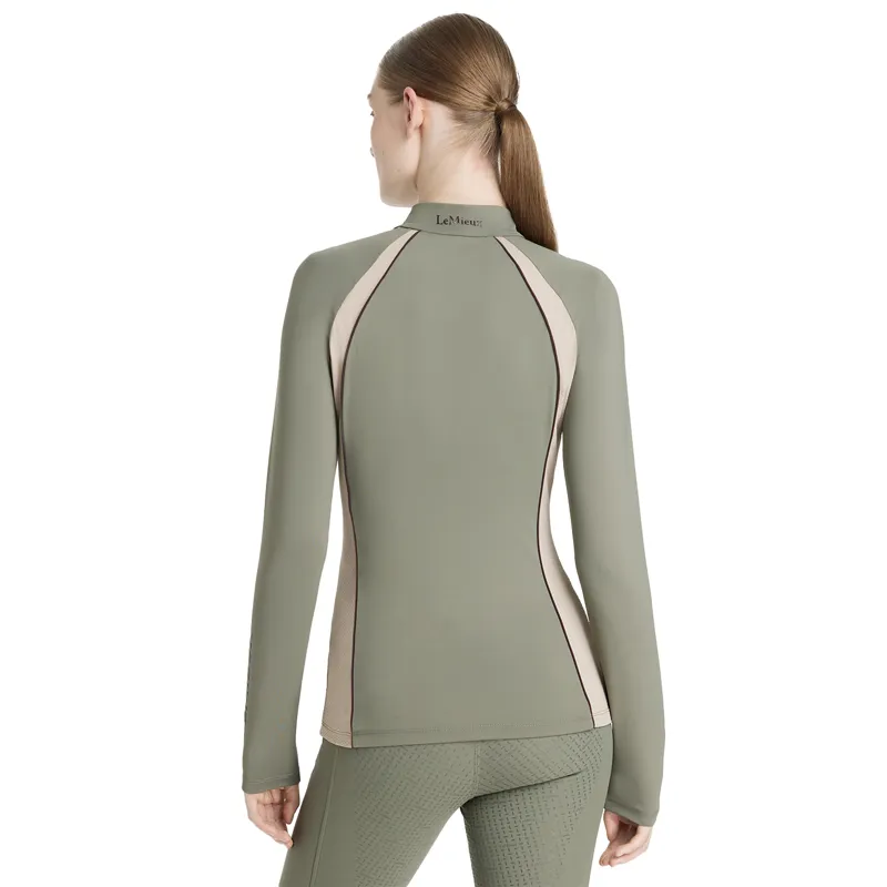 LeMieux Philippa Womens Mesh Base Layer - Rosemary-1
