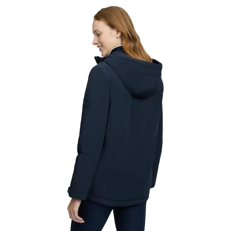 LeMieux Phoebe Womens Waterproof 1/2 Zip Anorak - Navy-4