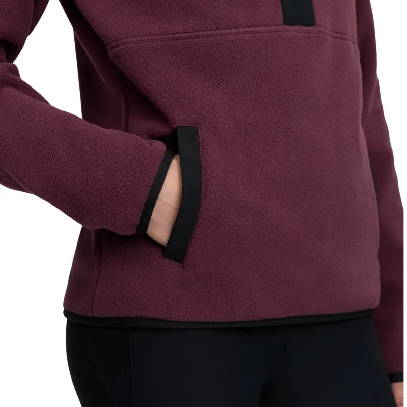 LeMieux Piper Womens Popper Fleece - Bramble-8