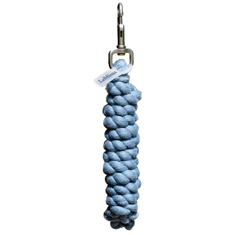 LeMieux Polycotton Leadrope - Ice Blue