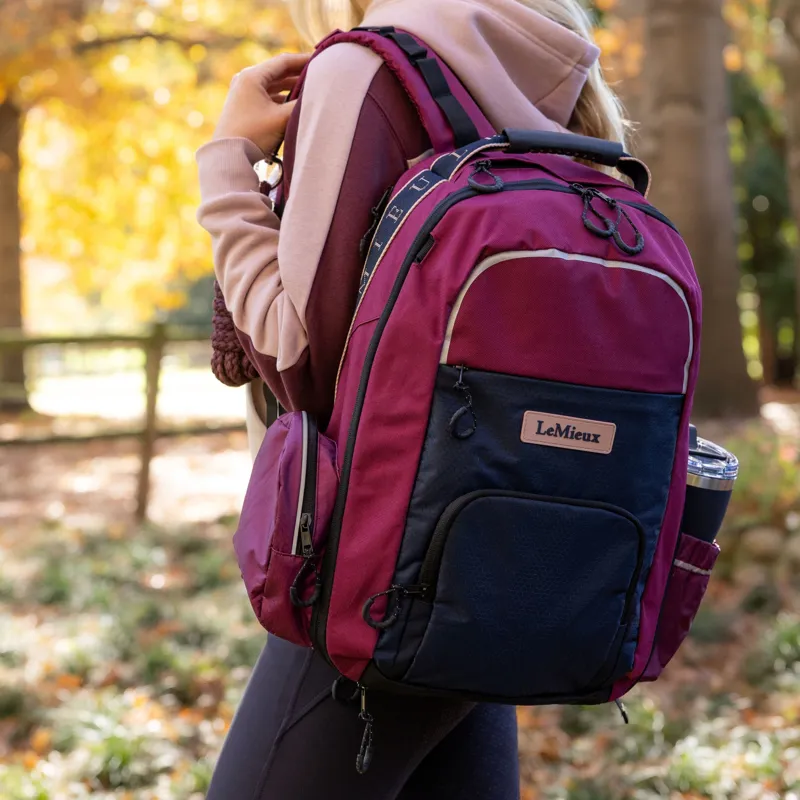 LeMieux Pro Rucksack - Blackberry-3
