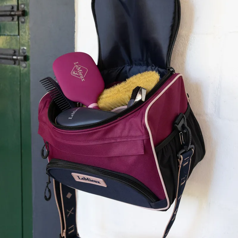 LeMieux ProKit Lite Grooming Bag - Blackberry-1