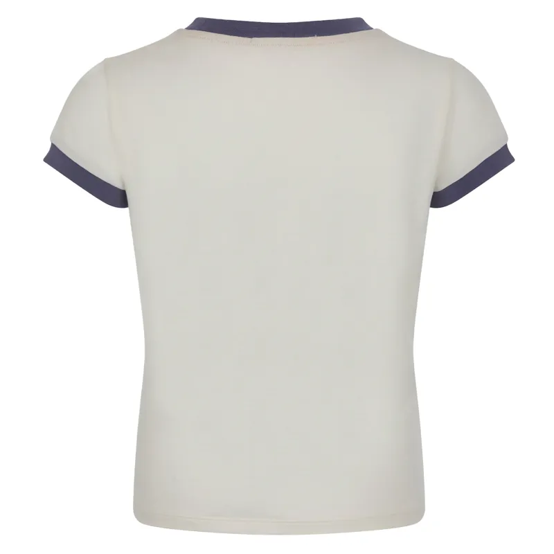 LeMieux Mini Puddle Pals Junior T-Shirt - Ecru-2