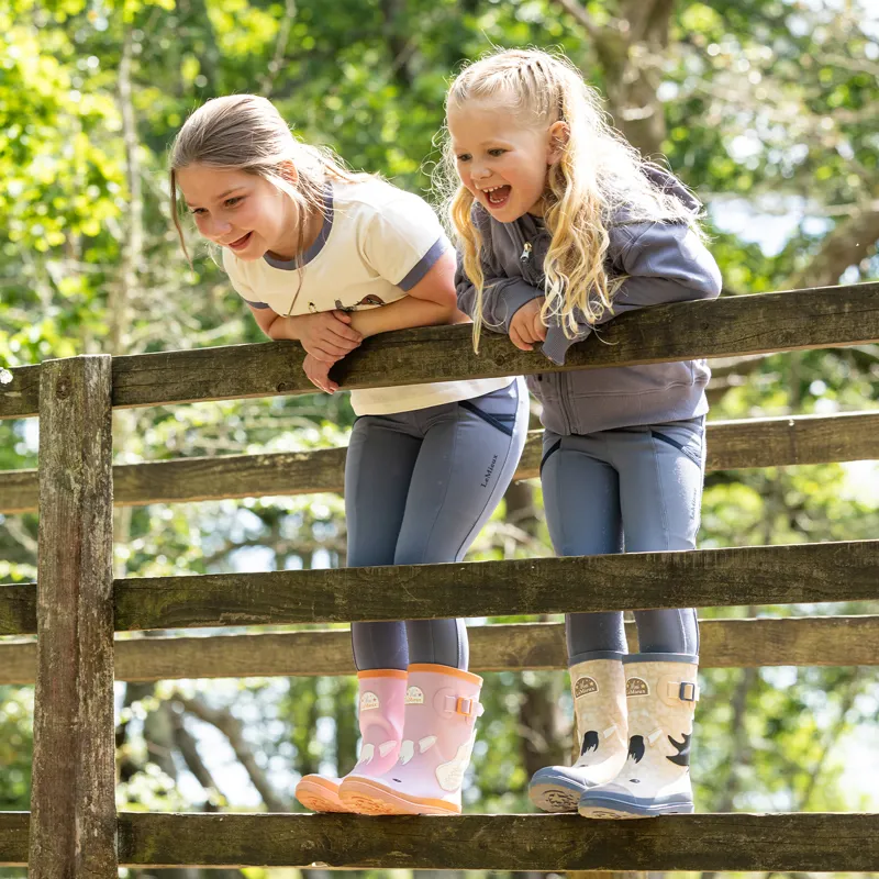 LeMieux Puddle Pals Junior Welly Boots - Dream-5