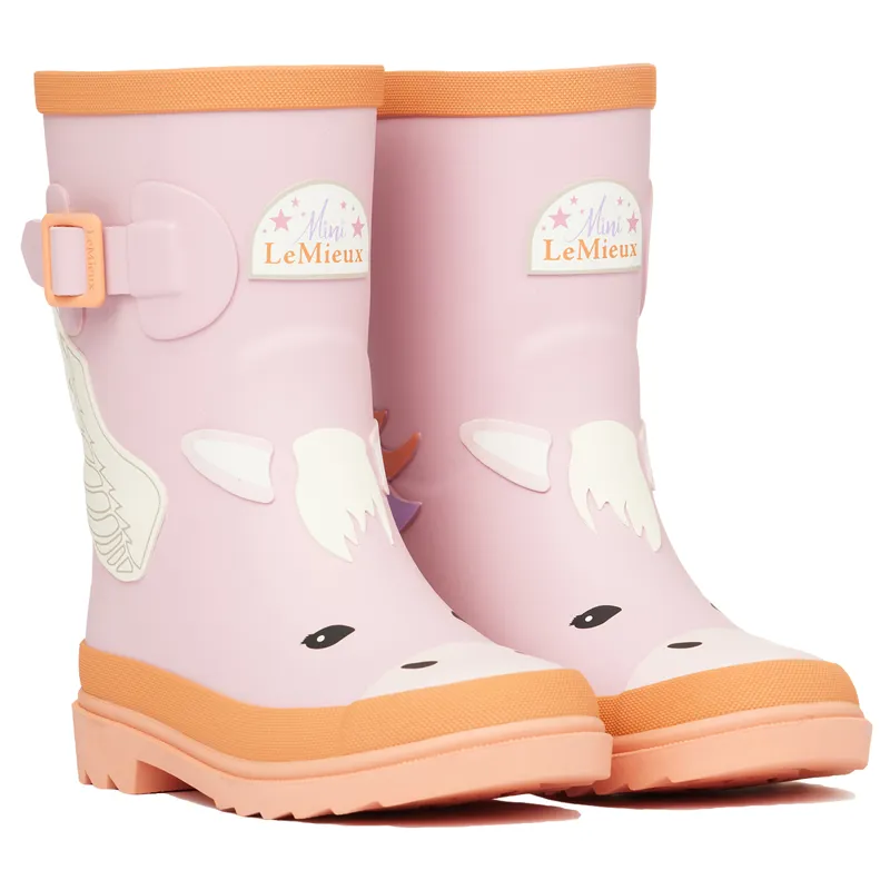 LeMieux Puddle Pals Junior Welly Boots Pegasus