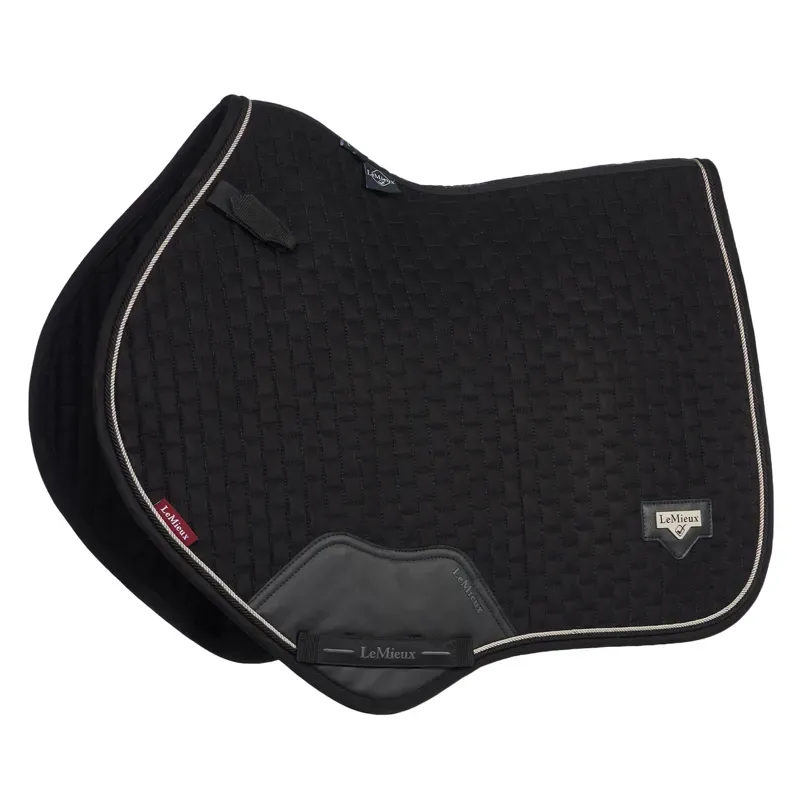 LeMieux Puissance Close Contact Square Saddlecloth - Black
