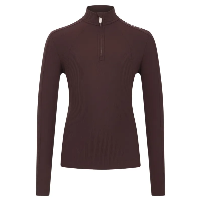 LeMieux Young Rider Raye Ribbed Base Layer - Bramble-1