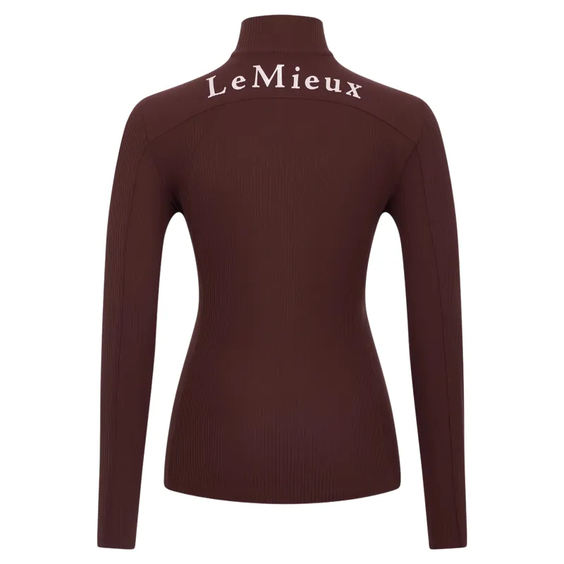 LeMieux Young Rider Raye Ribbed Base Layer - Bramble-2