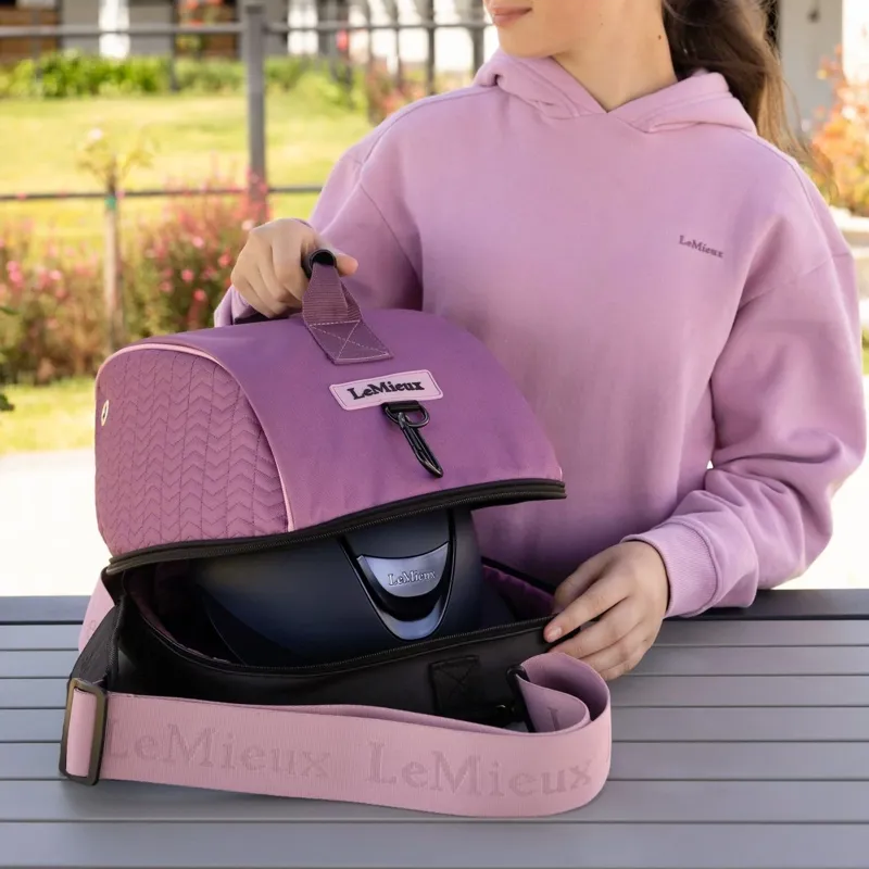 LeMieux Riding Hat Box - Mallow-1