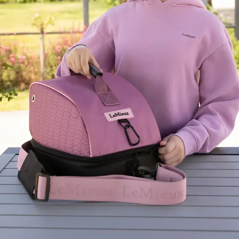 LeMieux Riding Hat Box - Mallow-4