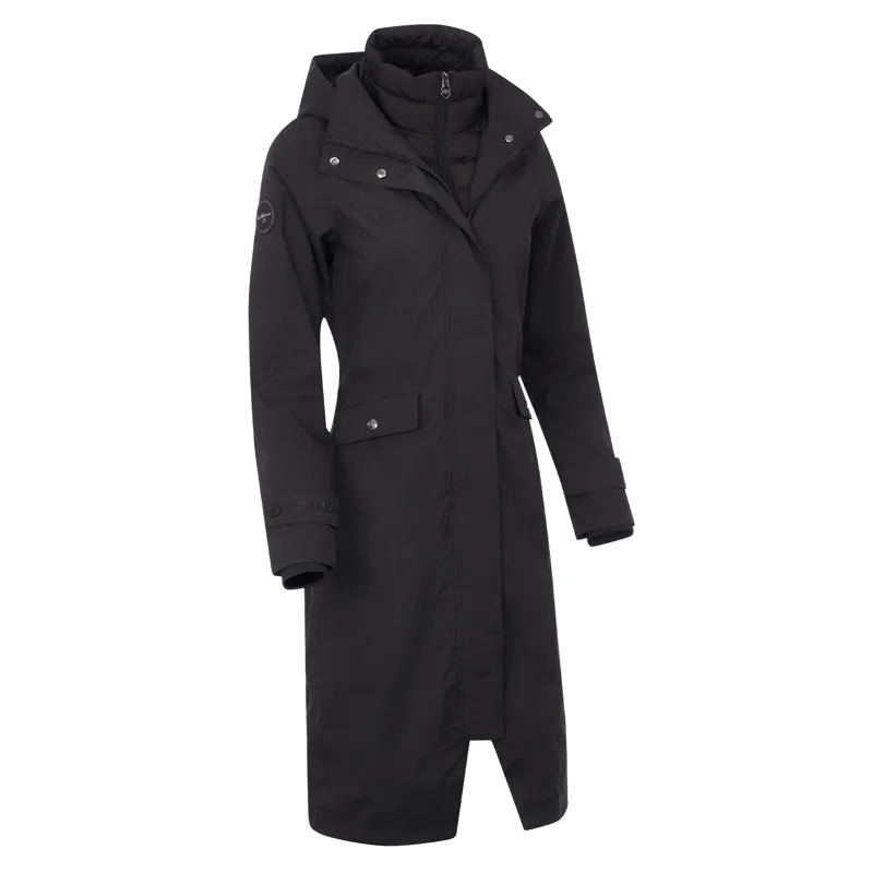 LeMieux Amelie Ladies Lightweight Long Riding Jacket - Black-3