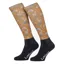 LeMieux Footsie Adults Tall Riding Socks - Donkey Ginger