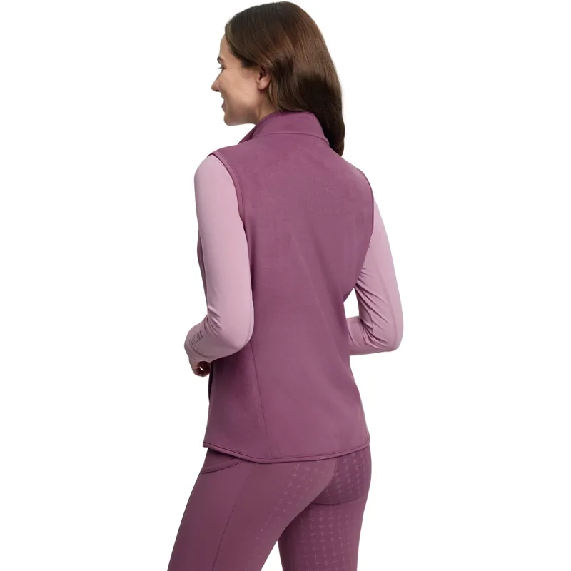 LeMieux Roberta Womens Fleece Gilet - Mallow-3