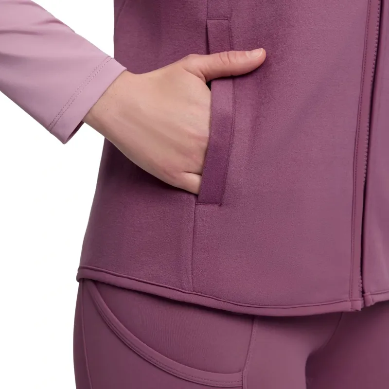 LeMieux Roberta Womens Fleece Gilet - Mallow-6