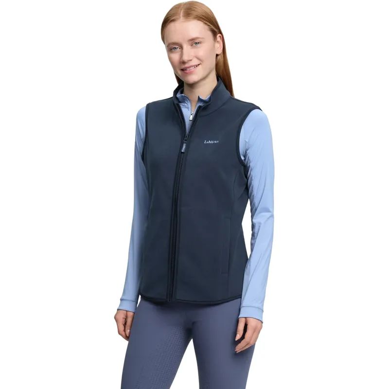 LeMieux Roberta Womens Fleece Gilet - Navy