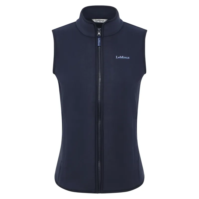 LeMieux Roberta Womens Fleece Gilet - Navy-1