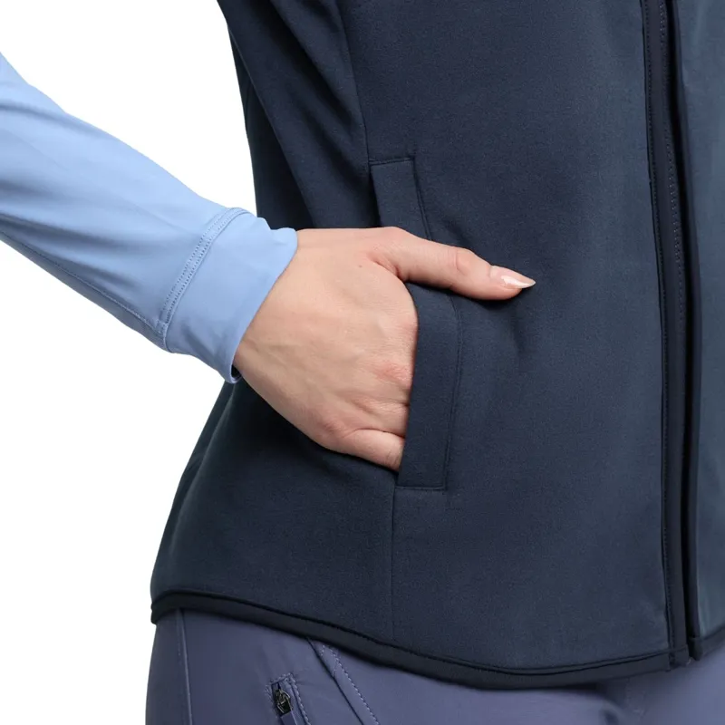 LeMieux Roberta Womens Fleece Gilet - Navy-4