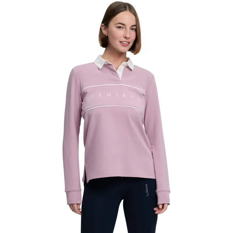 LeMieux Rochelle Womens Rugby Shirt - Fondant