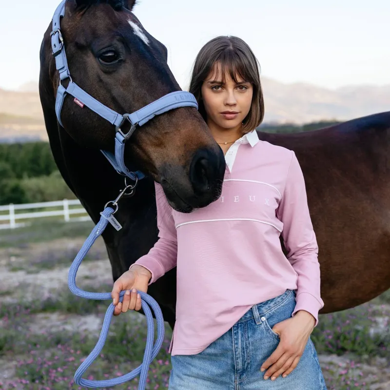 LeMieux Rochelle Womens Rugby Shirt - Fondant-6