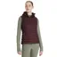LeMieux Rose Womens Hooded Puffer Gilet - Damson
