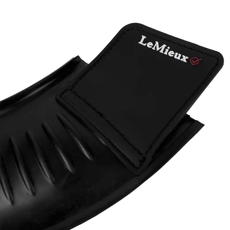 LeMieux Rubber Bell Overreach Boot - Black-4