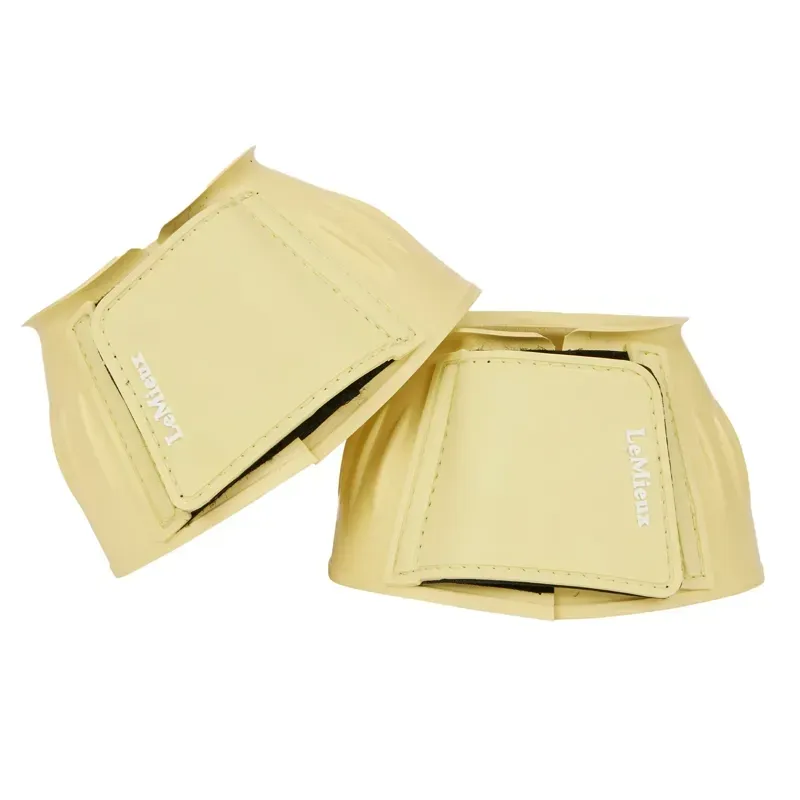 LeMieux Rubber Overreach Boots - Lemonade