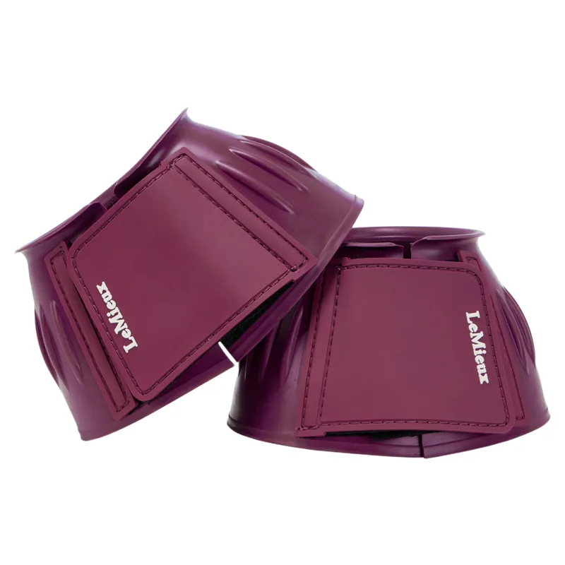 LeMieux Rubber Overreach Boots - Blackberry Pre-Order