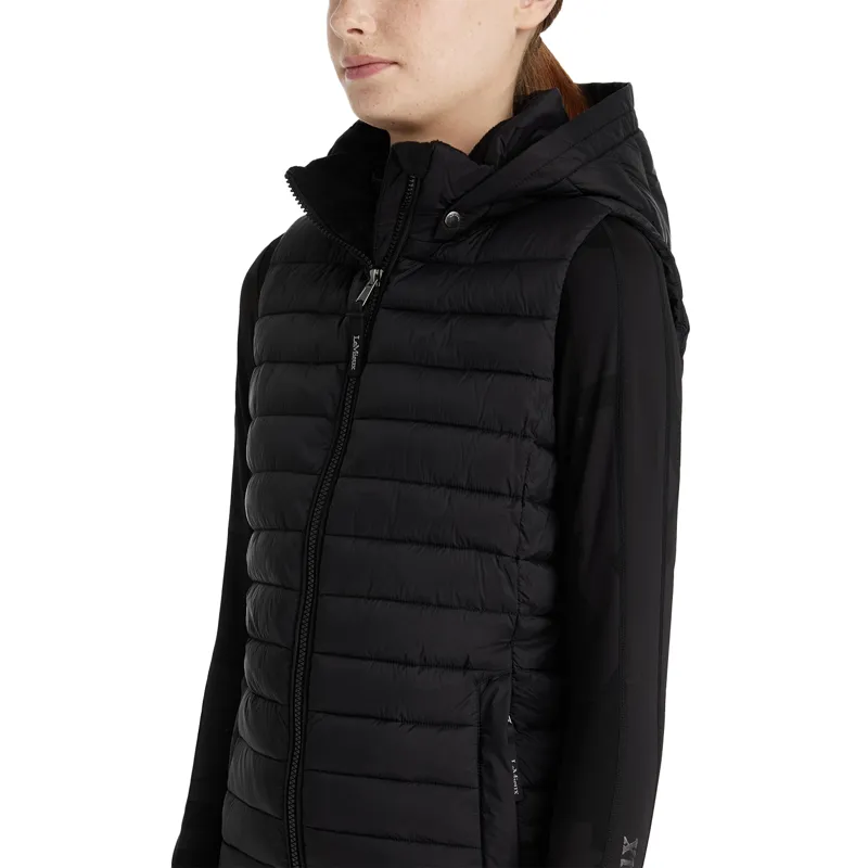 LeMieux Young Rider Ruby Junior Puffer Gilet - Black-2