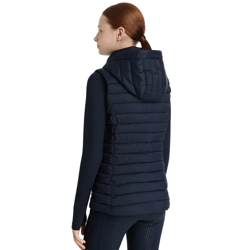 LeMieux Young Rider Ruby Junior Puffer Gilet - Navy-1