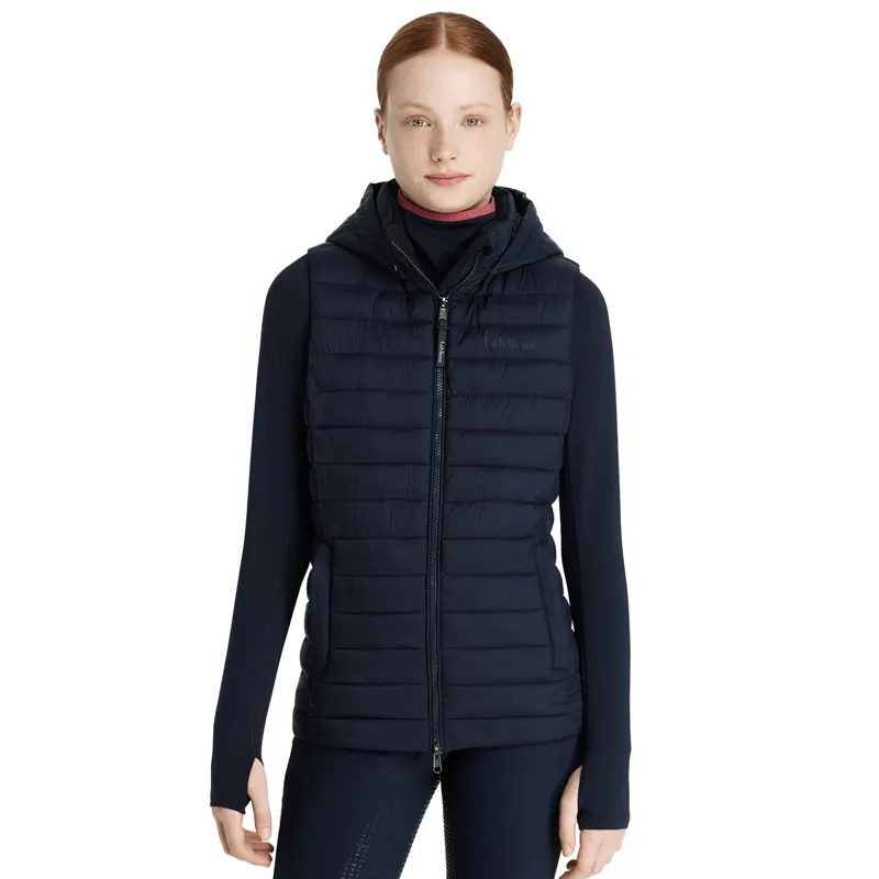 LeMieux Young Rider Ruby Junior Puffer Gilet - Navy