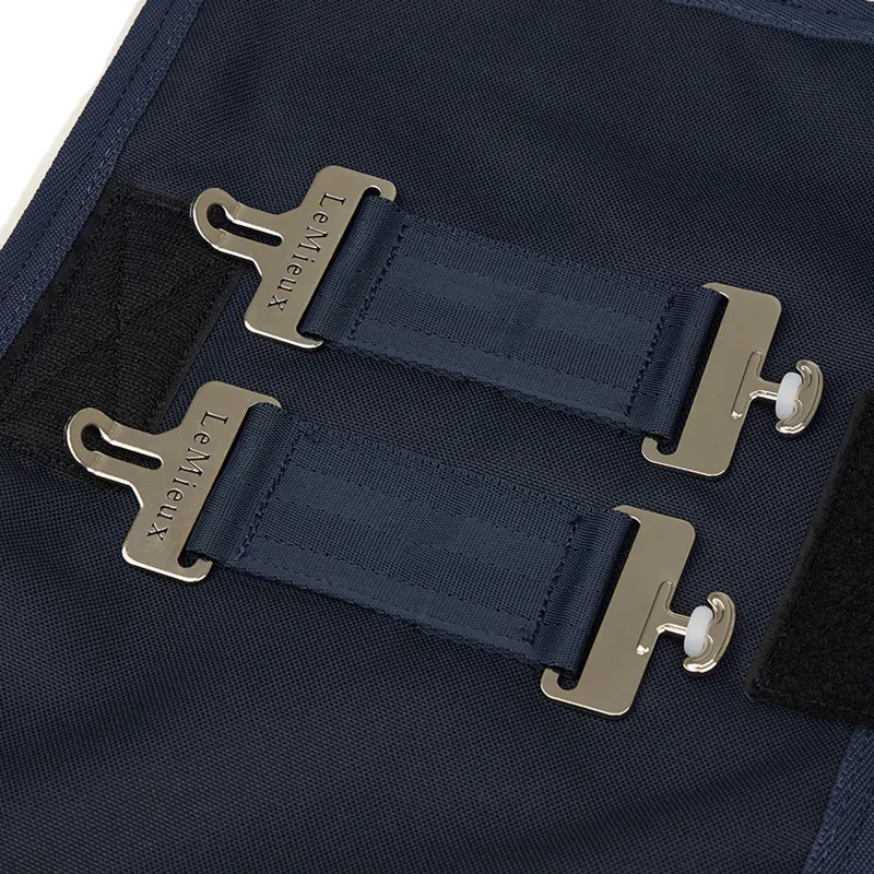 LeMieux Sensitive Rug Chest Extender - Navy-3