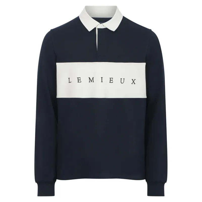 LeMieux Mens Rugby Shirt - Navy-2