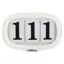 LeMieux Saddlecloth Number Holder - White