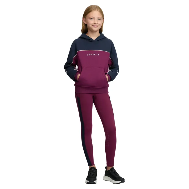 LeMieux Young Rider Sadie Hoodie - Blackberry-6