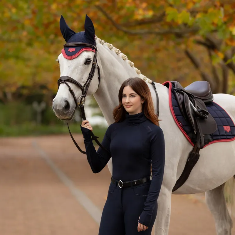 LeMieux Sara Snood Base Layer - Navy-5