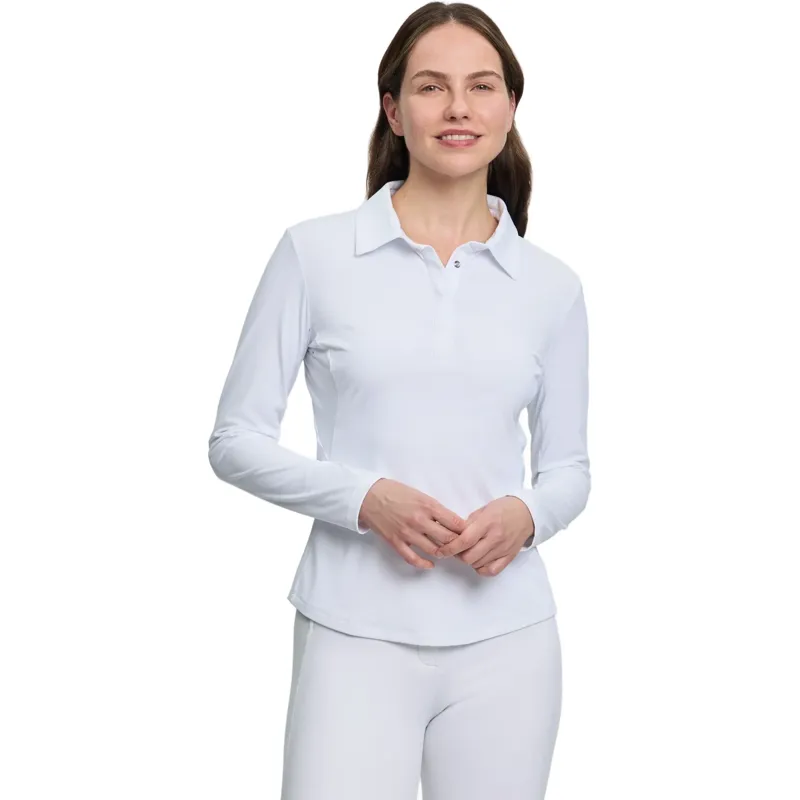 LeMieux Sarah Womens Shirt Base Layer - White