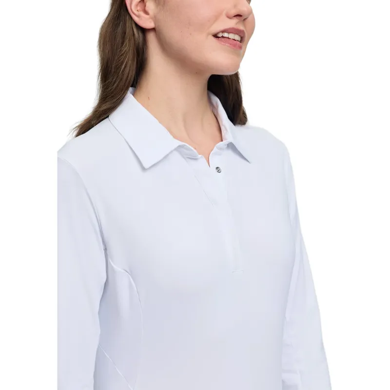 LeMieux Sarah Womens Shirt Base Layer - White-4