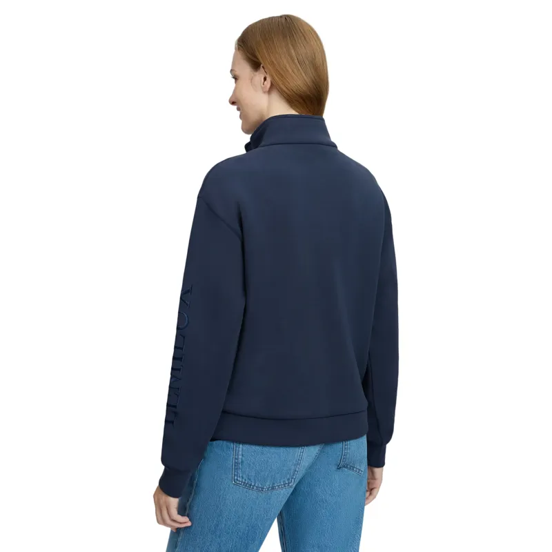 LeMieux Scarlet Womens 1/4 Zip Sweatshirt - Navy-3