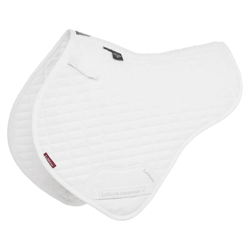 LeMieux Self-Cool Close Contact Half Square - White