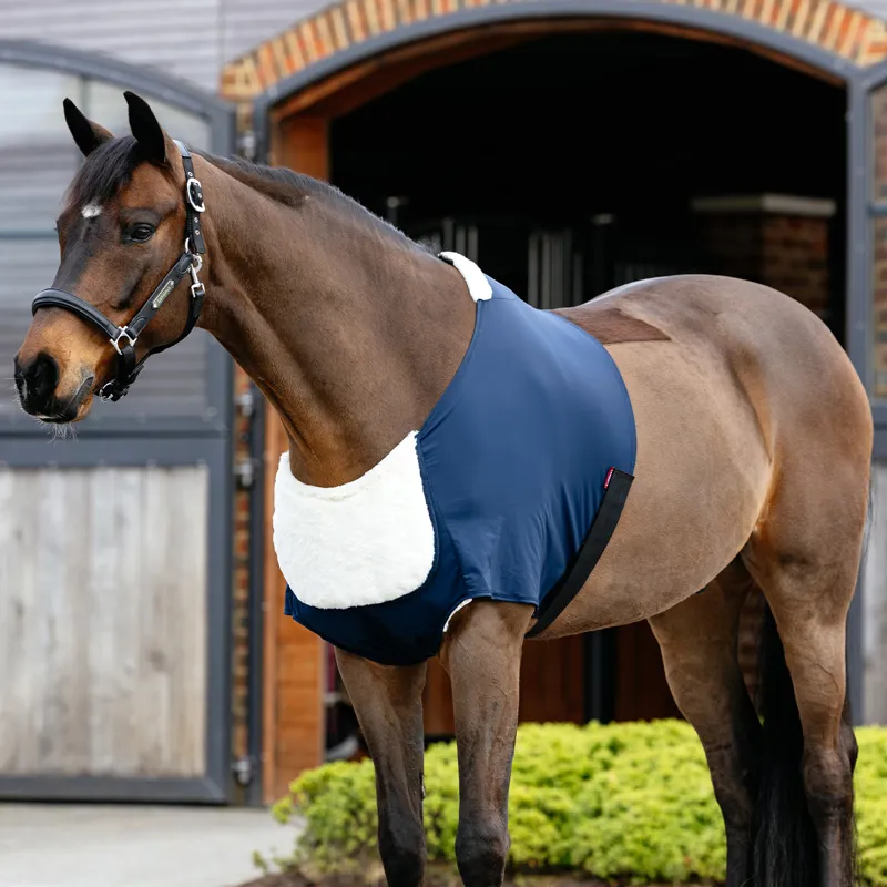 LeMieux Sensitive Anti Rub Bib - Navy-1