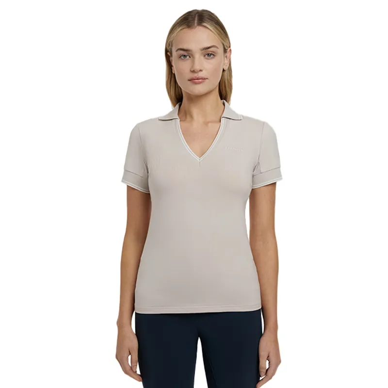 LeMieux Serena Ladies Sports Polo - Stone