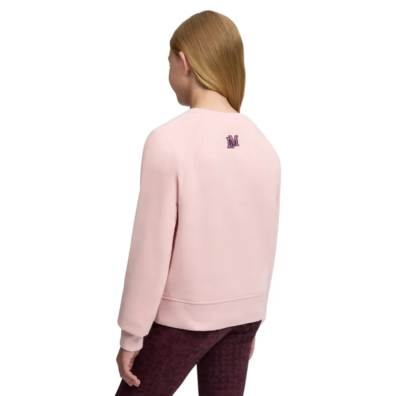 LeMieux Young Rider Shay Varsity Crew Jumper - Petal-1