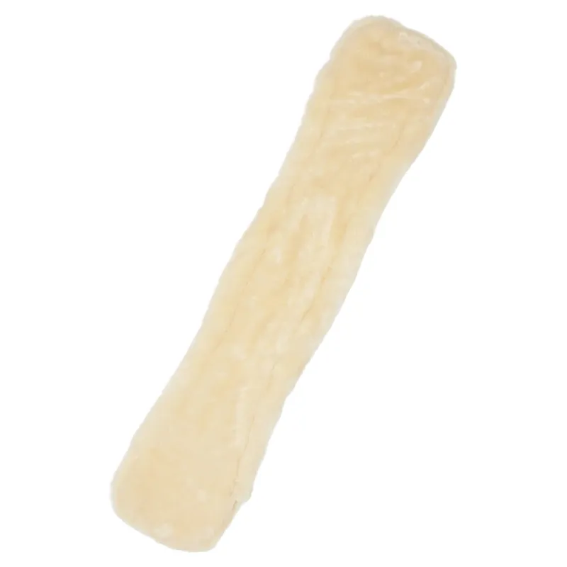 LeMieux Simuwool Dressage Girth Cover - Natural-1