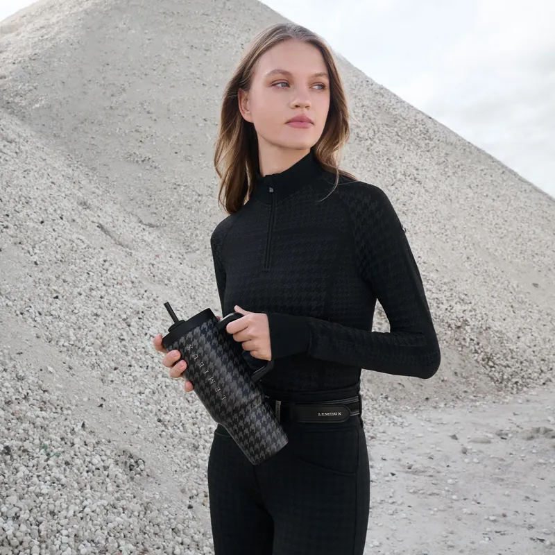 LeMieux Sports Cup - Black/Houndstooth-3