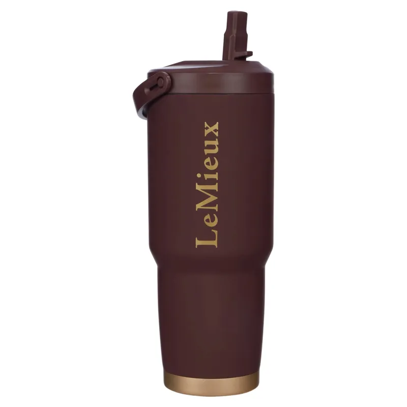 LeMieux Sports Flip Cup Water Bottle - Bramble