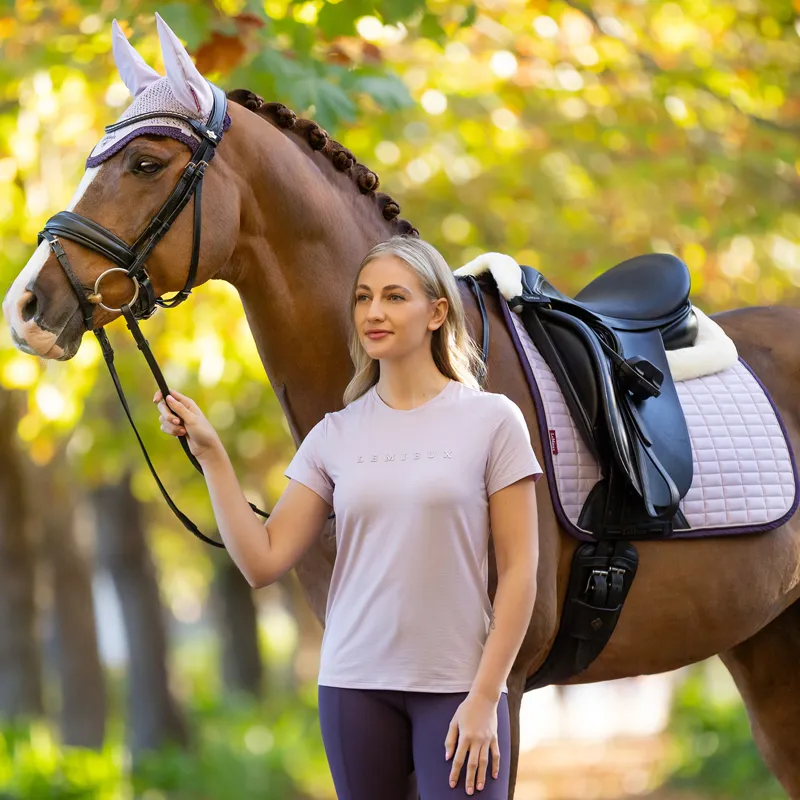 LeMieux Sports Ladies T-Shirt - Lilac-5
