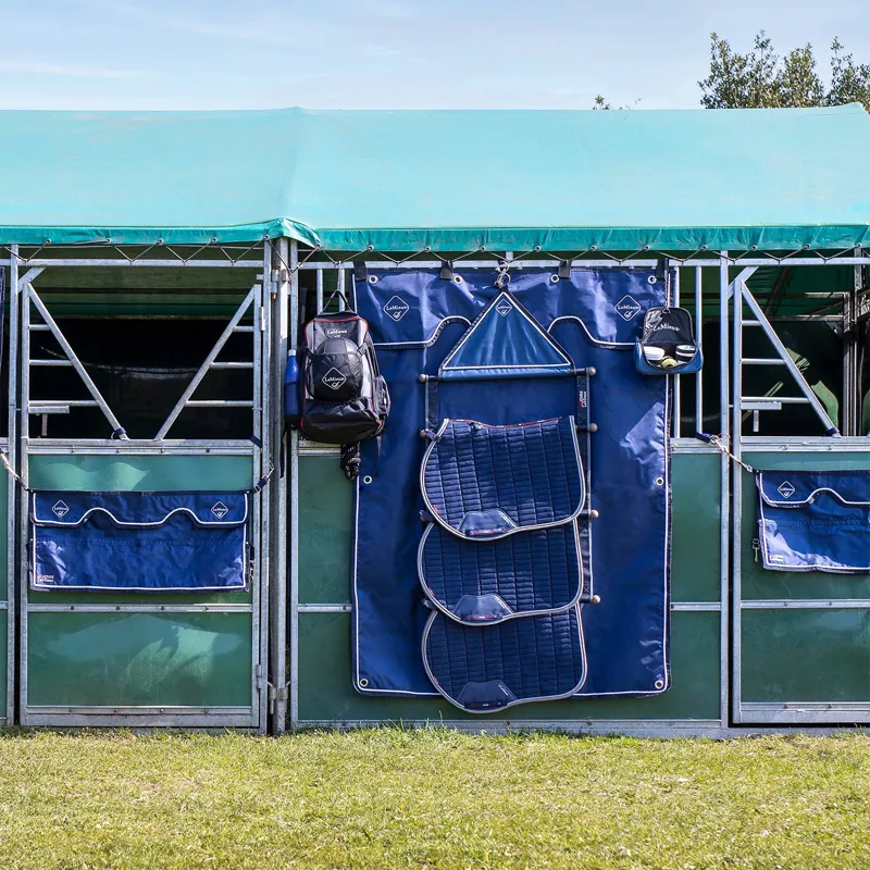 LeMieux ShowKit Stable Drape - Navy-2