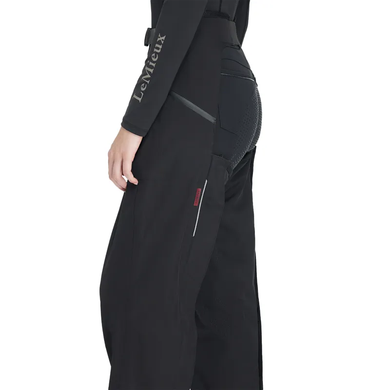 LeMieux Stormwear Adult Waterproof Chaps - Black-3