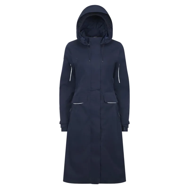 LeMieux Stormwear Performance Womens Waterproof Riding Coat - Navy-2