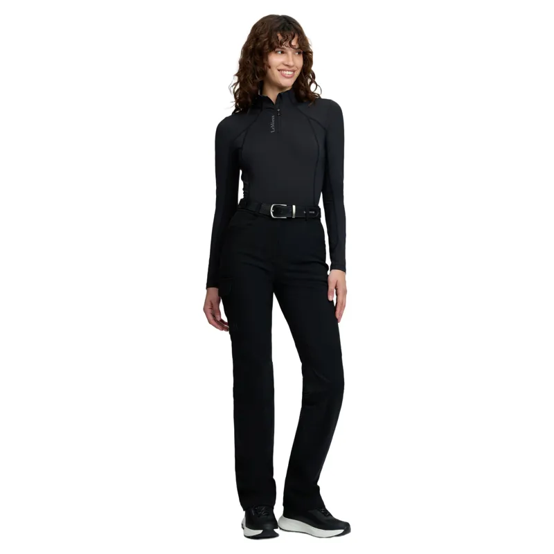 LeMieux Stormwear Womens Stretch Waterproof Trousers - Black-5
